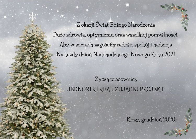 Życzenia Świąteczne 2020 r.